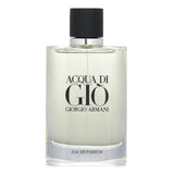 Giorgio Armani Acqua Di Gio Eau De Parfum in a 125ml refillable spray, featuring marine and citrus notes for a fresh scent.