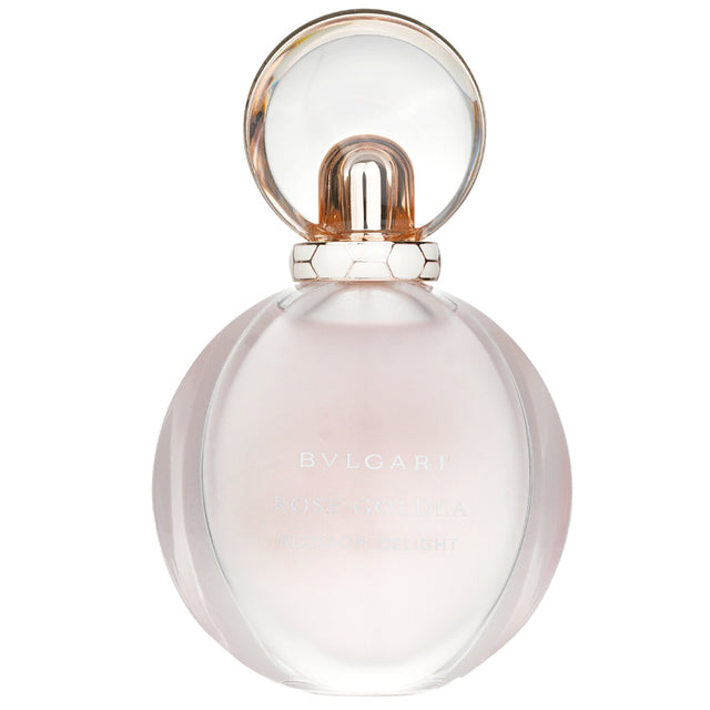 Exquisite Bvlgari Rose Goldea Blossom Delight EDT in a 75ml bottle, capturing vibrant floral notes for a fresh, feminine scent.