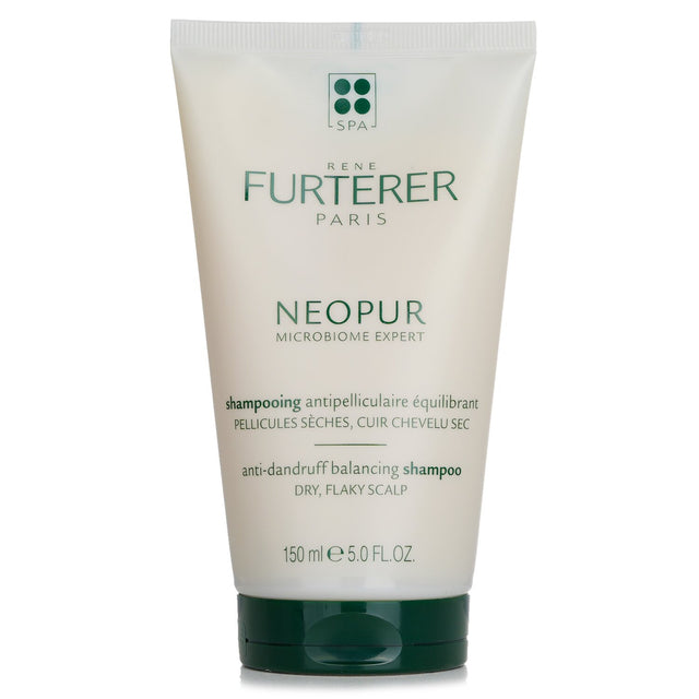 Rene Furterer Neopur Anti-Dandruff Shampoo: soothing, moisturizing formula for dry, flaking scalp with Wild Ginger and Celery Extract.