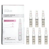 Babor Doctor Babor Power Serum Ampoules with Beta-Glucan for calming, soothing, and hydrating stressed skin.