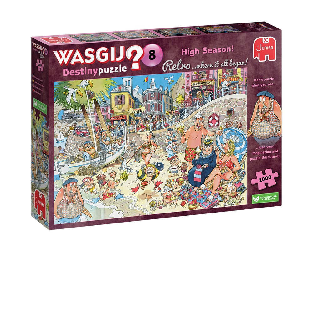 Jumbo - Wasgij? Retro Destiny #8 High Season 1000 Piece - Jigsaw Puzzle
