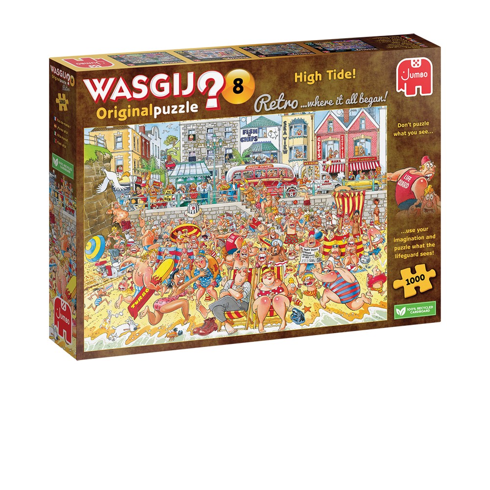 Jumbo - Wasgij? Retro Original #8 High Tide 1000 Piece - Jigsaw Puzzle