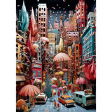 Heye - Gavriloski; Paper-Like, Street Canyon 1000 Piece - Jigsaw Puzzle