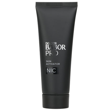 Energizing Babor Doctor Pro NIC Skin Activator Mask with Vitamin B3, revitalizing skin and enhancing radiance in 75ml.