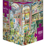 Puzzle - Heye - Triangular Box - Prades; Masterpieces 1500pc