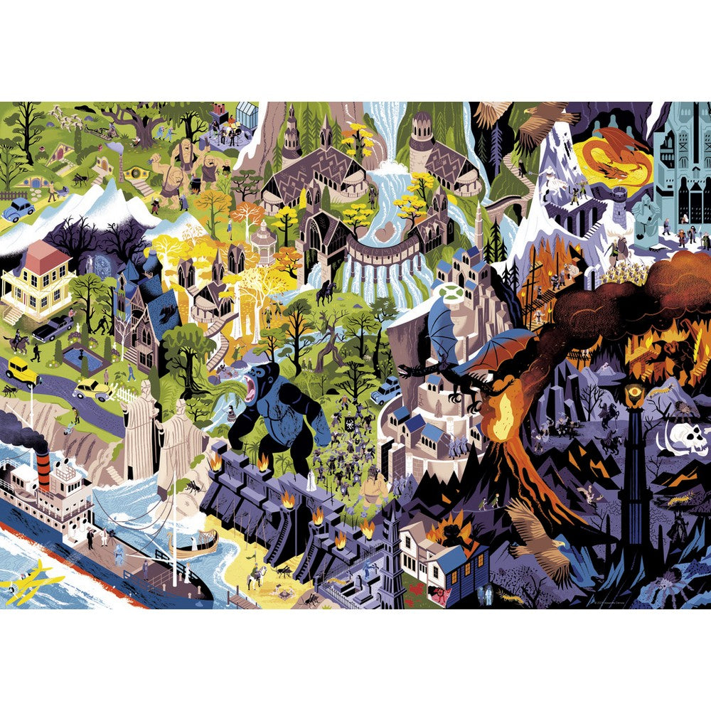 Puzzle - Heye - Clerisse; Movie Masters, Jackson Films 1000pc