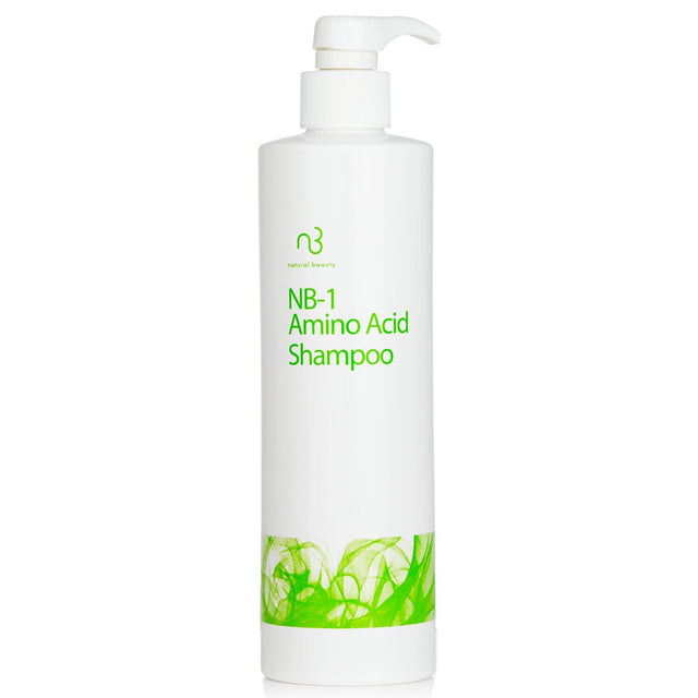 Natural Beauty NB-1 Amino Acid Shampoo: 300ml formula for oily, dandruff-prone hair; deep cleanses, nourishes, and revitalizes.