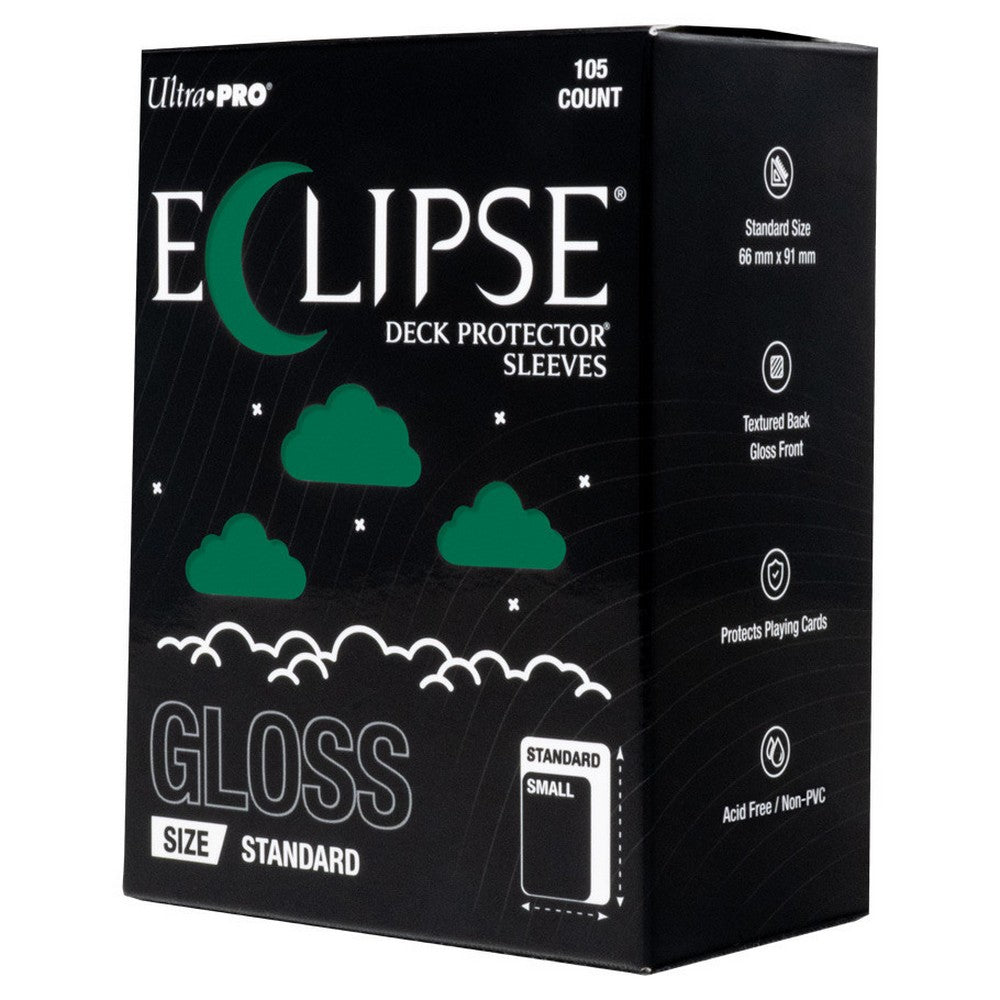 Ultra Pro: UP16705 ECLIPSE Gloss Standard DECK PROTECTOR Sleeves: Forest Green