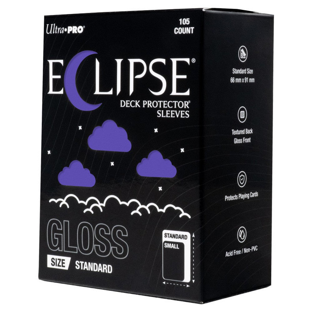 Ultra Pro: UP16706 ECLIPSE Gloss Standard DECK PROTECTOR Sleeves: Royal Purple