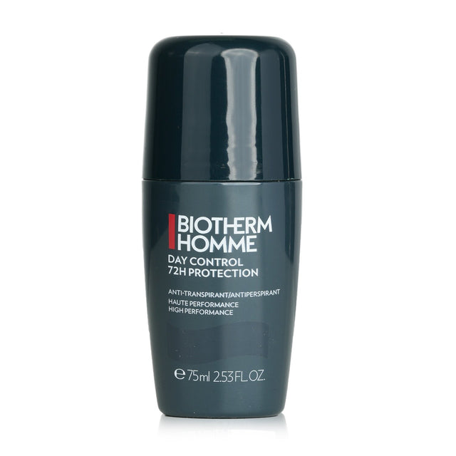 Biotherm Homme Day Control 72H Antiperspirant Roll-On for men, offering long-lasting freshness and moisture protection.