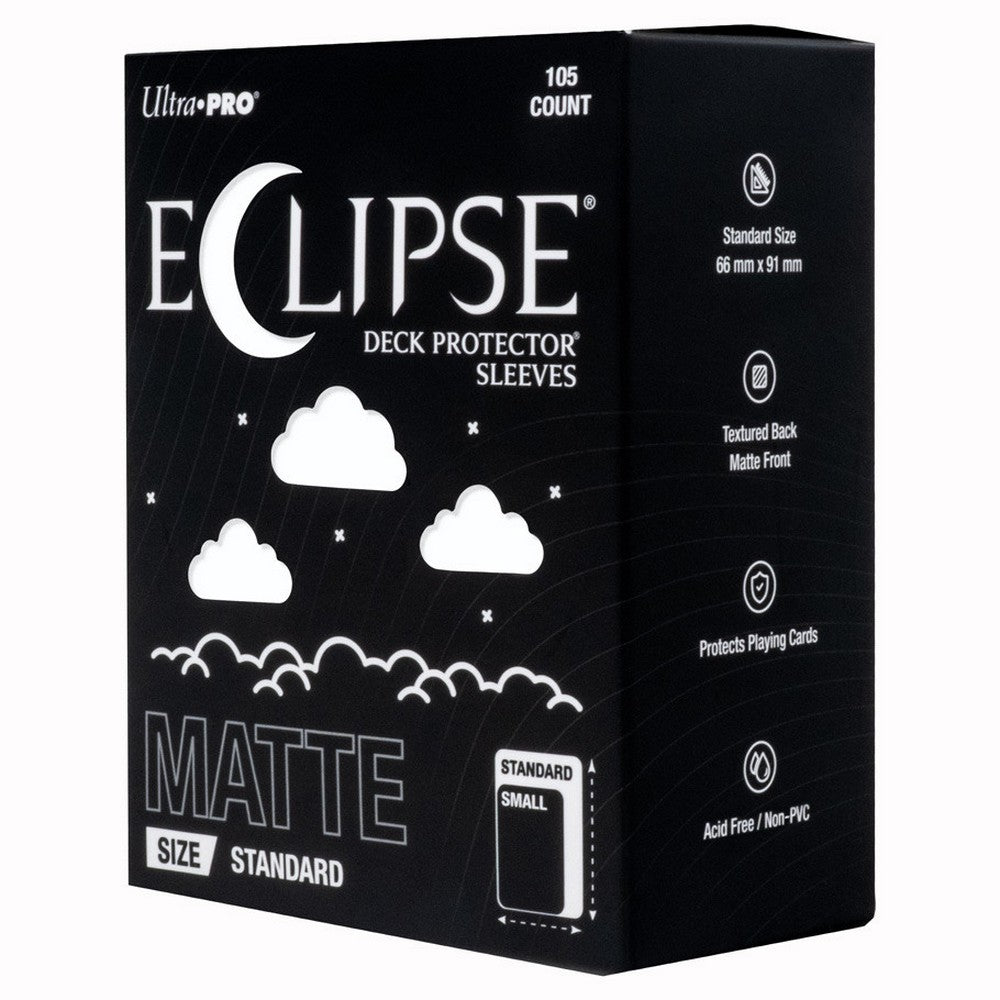Ultra Pro: UP16681 ECLIPSE Matte Standard DECK PROTECTOR Sleeves: Arctic White