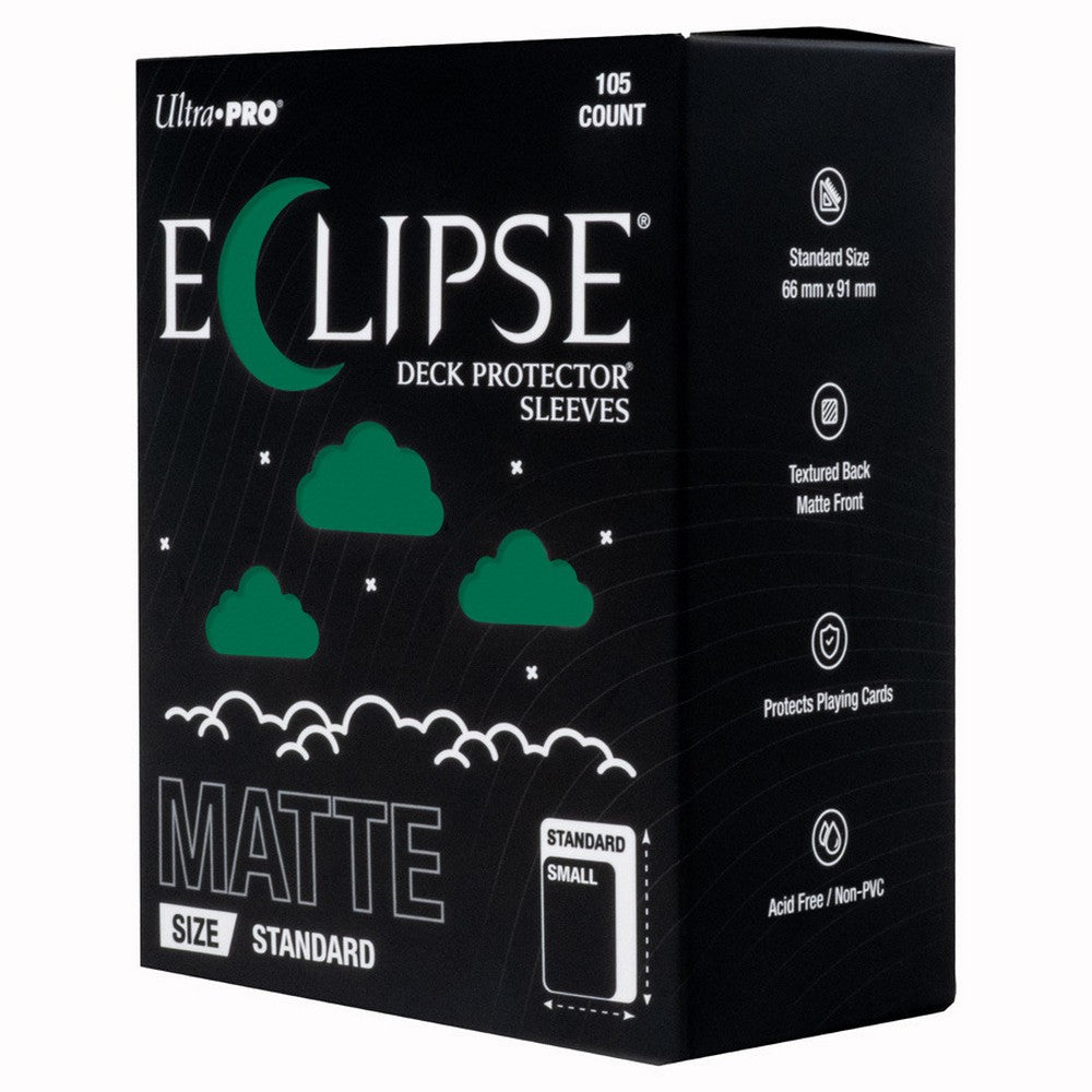 Ultra Pro: UP16685 ECLIPSE Matte Standard DECK PROTECTOR Sleeves: Forest Green