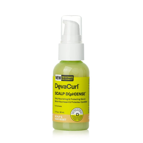 DevaCurl Scalp D(Ph)Ense Serum: lightweight, nourishing scalp treatment for dryness with probiotics and a soothing aroma.