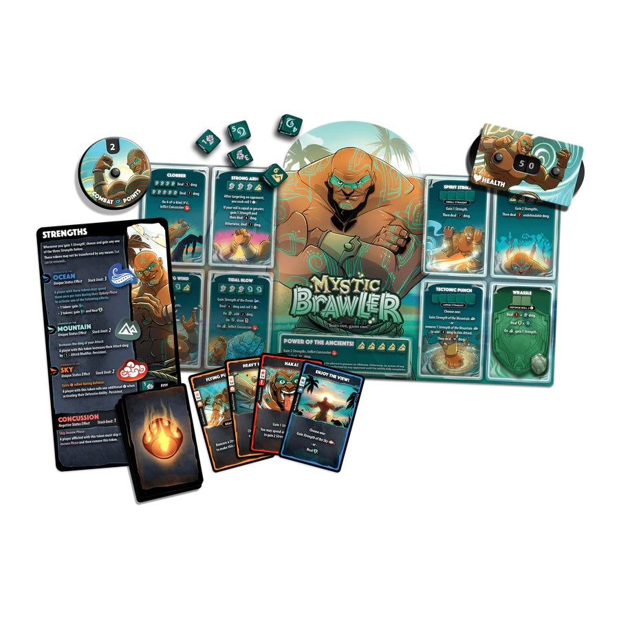 Dice Throne: Hero Pack  - Mystic Brawler