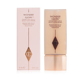 Charlotte Tilbury Wonder Glow Primer in a 40ml bottle, featuring a radiant formula that hydrates and enhances skin's appearance.