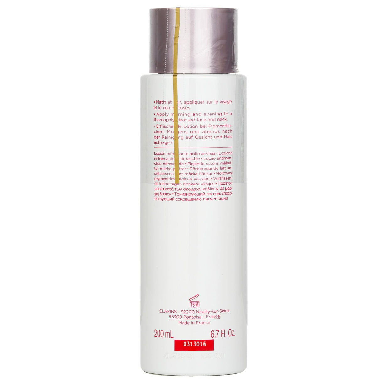 Bright Plus Dark Spot Treatment Essence in a 200ml bottle, featuring natural ingredients for radiant, even-toned skin.