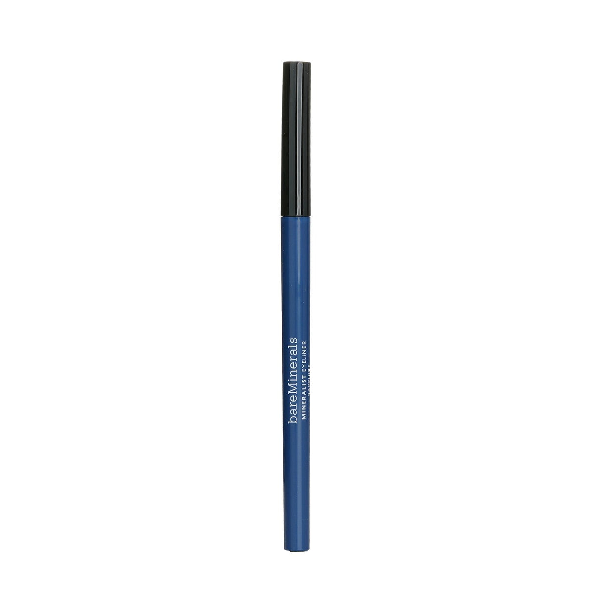 Vibrant blue retractable eyeliner with vegan formula, rich color, and waterproof finish for long-lasting eye makeup.