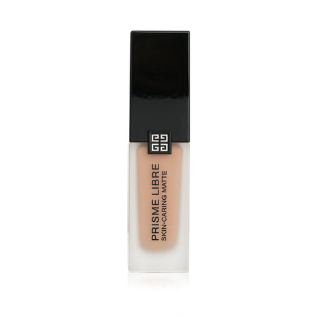 Givenchy Prisme Libre Skin Caring Matte Foundation #3-C275 in a 30ml bottle, offering buildable coverage and skincare benefits.