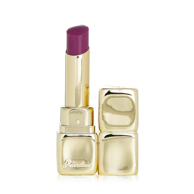 Guerlain KissKiss Bee Glow Lip Balm in #809 Lavender Glow, a hydrating tinted balm with honey and shea butter for luscious lips.