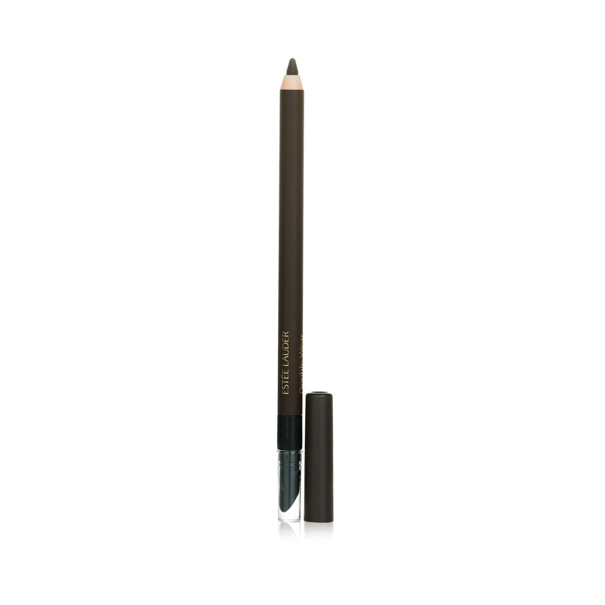 Waterproof gel eye pencil in Espresso for 24-hour wear; features smudger tip for blending and intense color payoff.