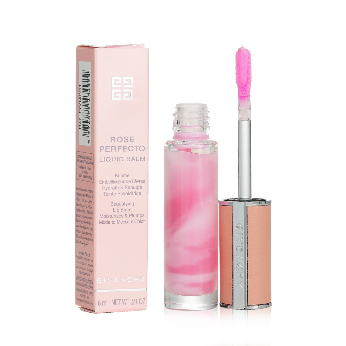 Givenchy - Rose Perfecto Liquid Lip Balm - # 001 Pink Irresistible  - 6ml/0.21oz