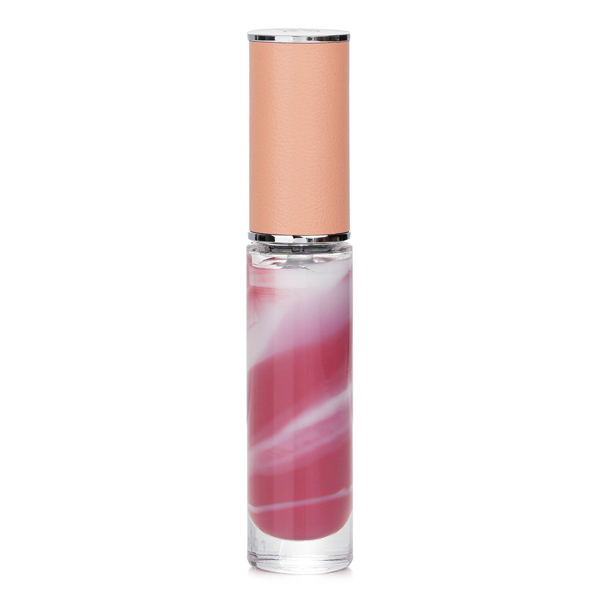 Luxurious Givenchy Rose Perfecto Liquid Lip Balm #210 Pink Nude, hydrates, nourishes, and adds a glossy tint to lips.