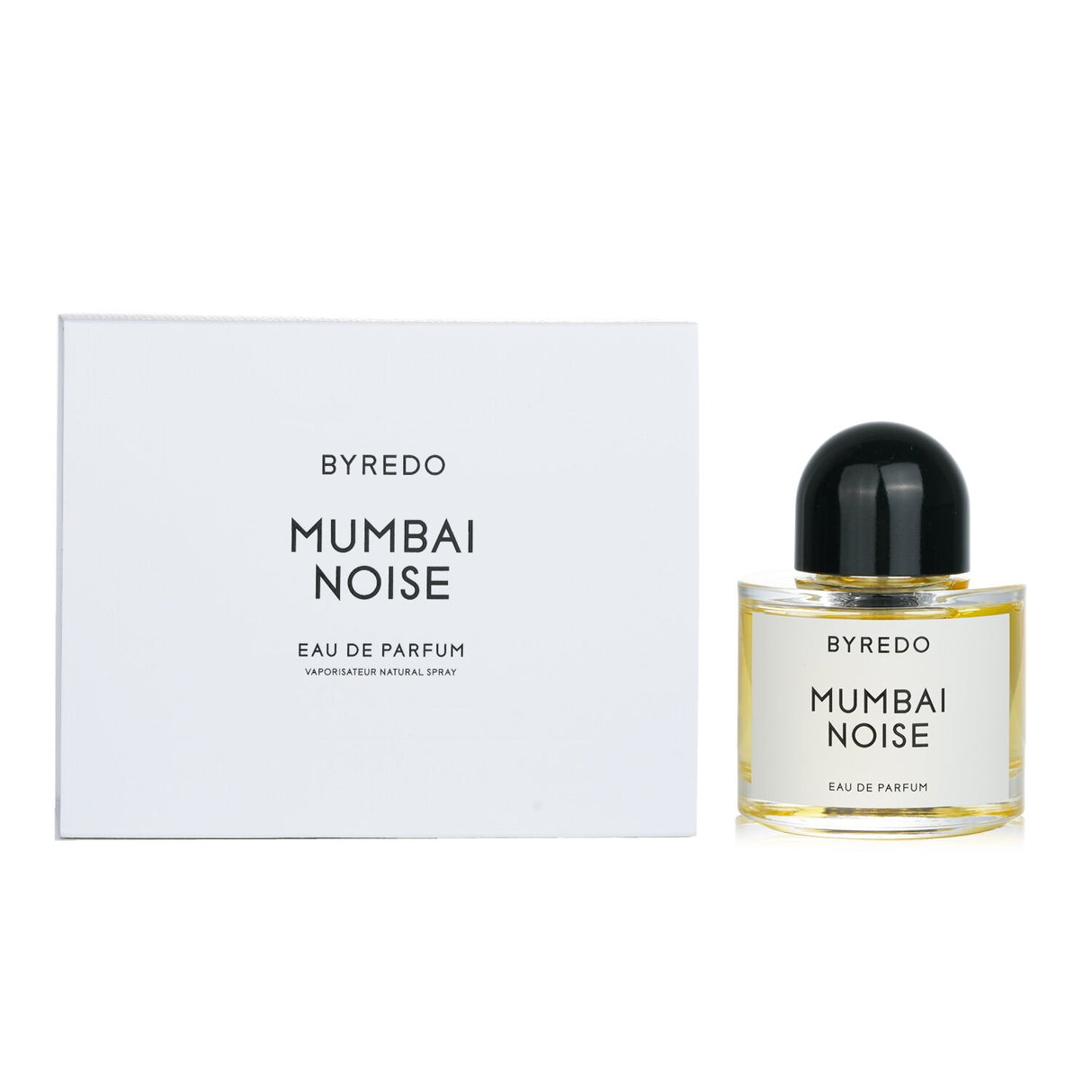 Byredo Mumbai Noise Eau De Parfum Spray, a 50ml unisex woody spicy scent with notes of davana, coffee, and agarwood.