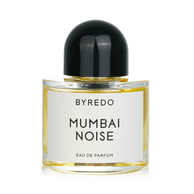 Byredo - Mumbai Noise Eau De Parfum, 50ml; a unisex woody spicy fragrance with notes of davana, coffee, tonka, and agarwood.