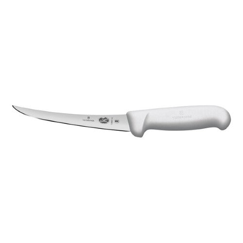 Victorinox Fibrox Curved Semi-Stiff Boning Knife 15cm White