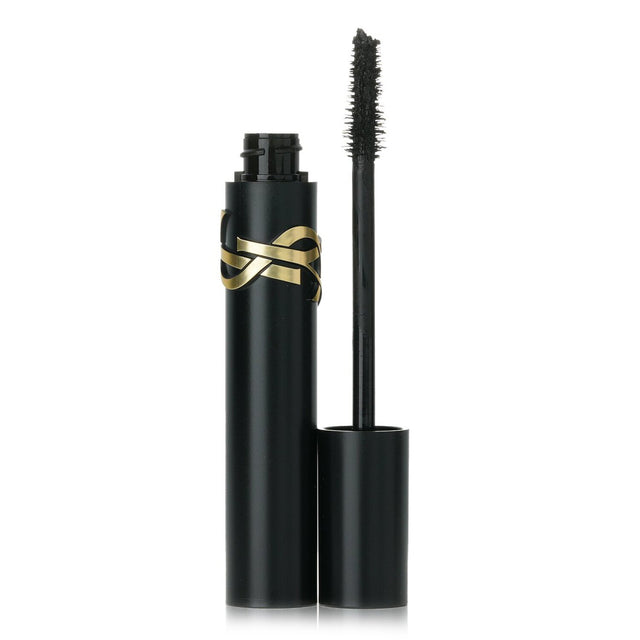 Intense black volume mascara with nourishing iris extract, smudge-proof for 24 hours, customizes lash looks up to 200% volume.