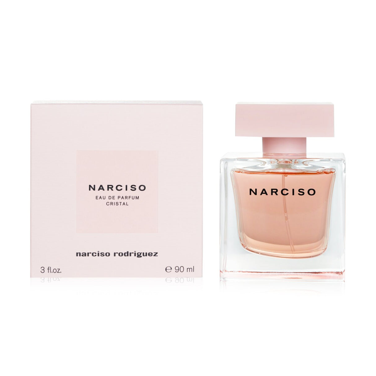 Narciso Rodriguez Narciso Cristal Eau De Parfum Spray 90ml, a floral woody scent with bergamot, rose, and cedar notes for women.