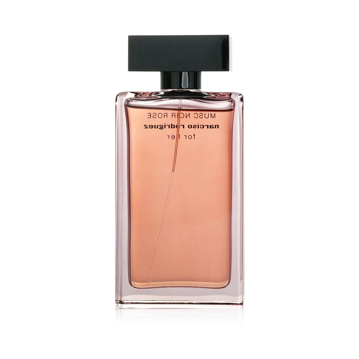 Narciso Rodriguez Musc Noir Rose 100ml perfume, a floral amber fragrance with bergamot, tuberose, and vanilla notes.