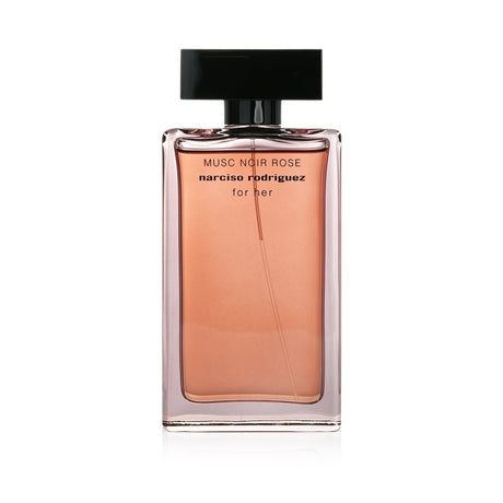 Narciso Rodriguez Musc Noir Rose Eau De Parfum Spray 100ml, a floral amber scent with bergamot, plum, and vanilla notes.