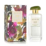 Aerin Cedar Violet Eau De Parfum, 100ml, a luxurious woody floral scent inspired by autumn's beauty.