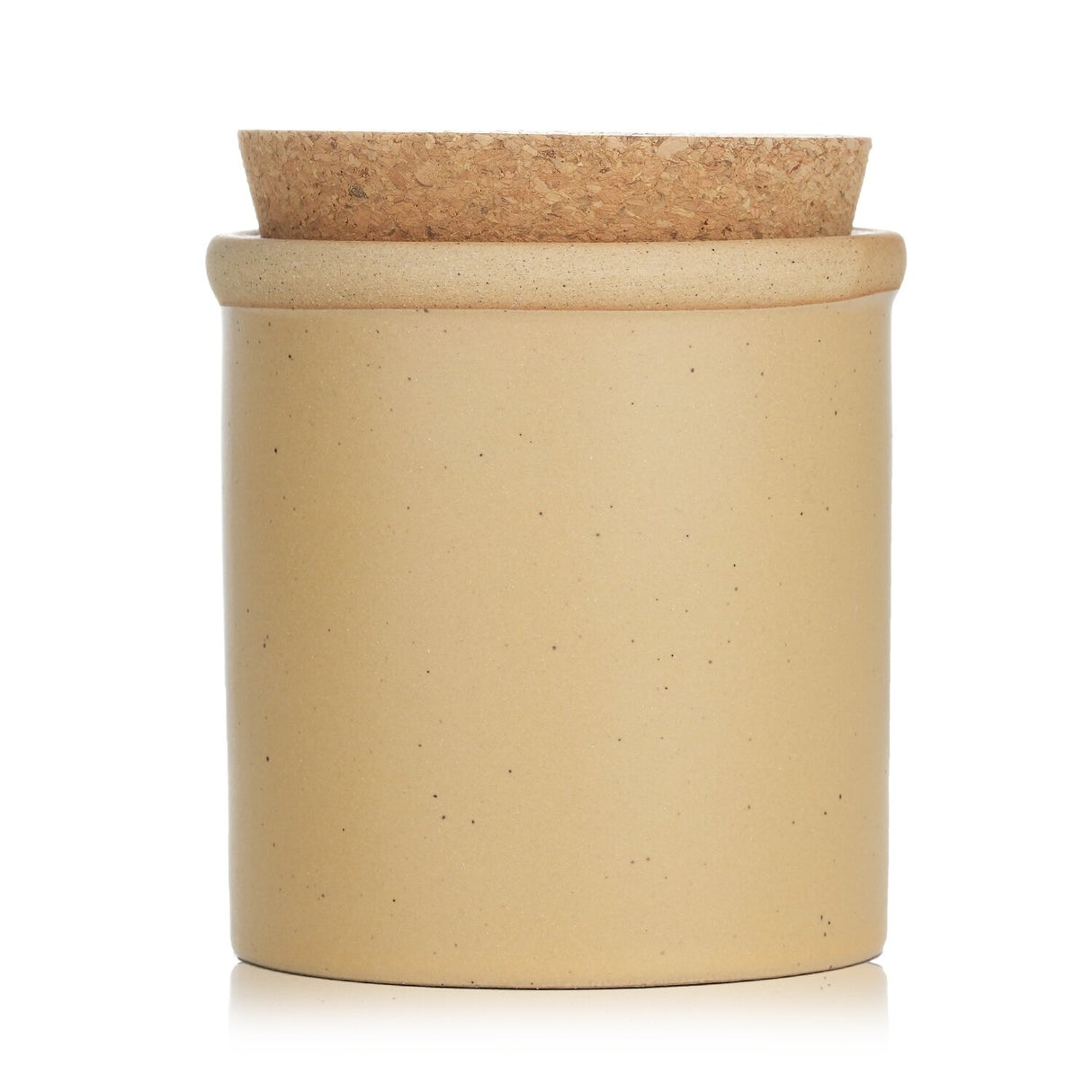 Paddywax Dune Candle in ceramic jar, infused with orange zest and bergamot, clean-burning for 56 hours of uplifting ambiance.