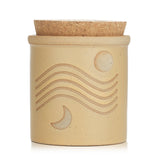 Paddywax Dune Candle featuring orange zest & bergamot in a stylish ceramic vessel with a cork lid, perfect for any decor.