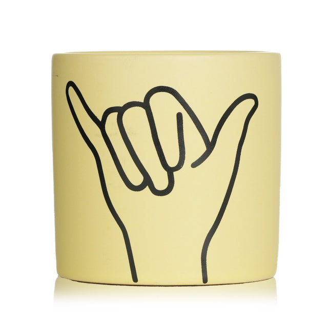 Paddywax Impressions Candle in Hang Loose, a 163g soy wax candle in a colorful ceramic vessel for a cozy, fragrant ambiance.