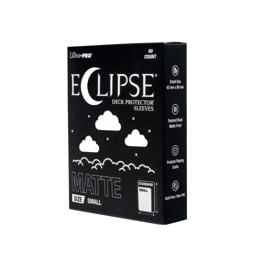 Ultra Pro: UP16691 ECLIPSE Matte Small DECK PROTECTOR Sleeves: Arctic White