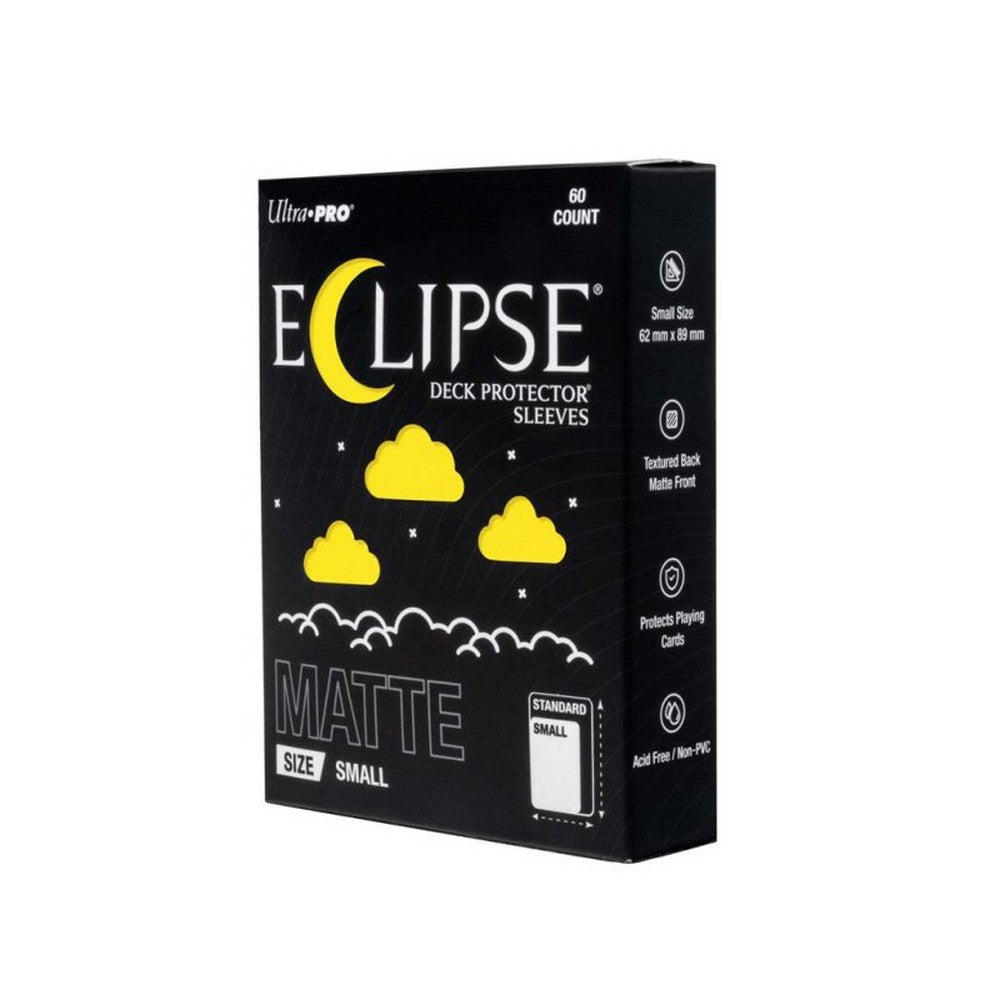 Ultra Pro: UP16697 ECLIPSE Matte Small DECK PROTECTOR Sleeves: Lemon Yellow