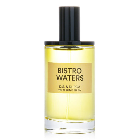 D.S. & Durga Bistro Waters Eau De Parfum, a fresh aromatic blend inspired by vibrant New York bistros, perfect for daywear.