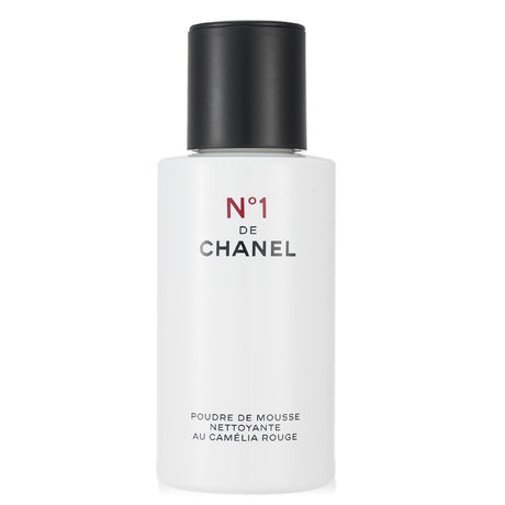 Chanel N°1 De Chanel Red Camellia Powder-To-Foam Cleanser transforms into a rich foam, purifying and revitalizing all skin types.
