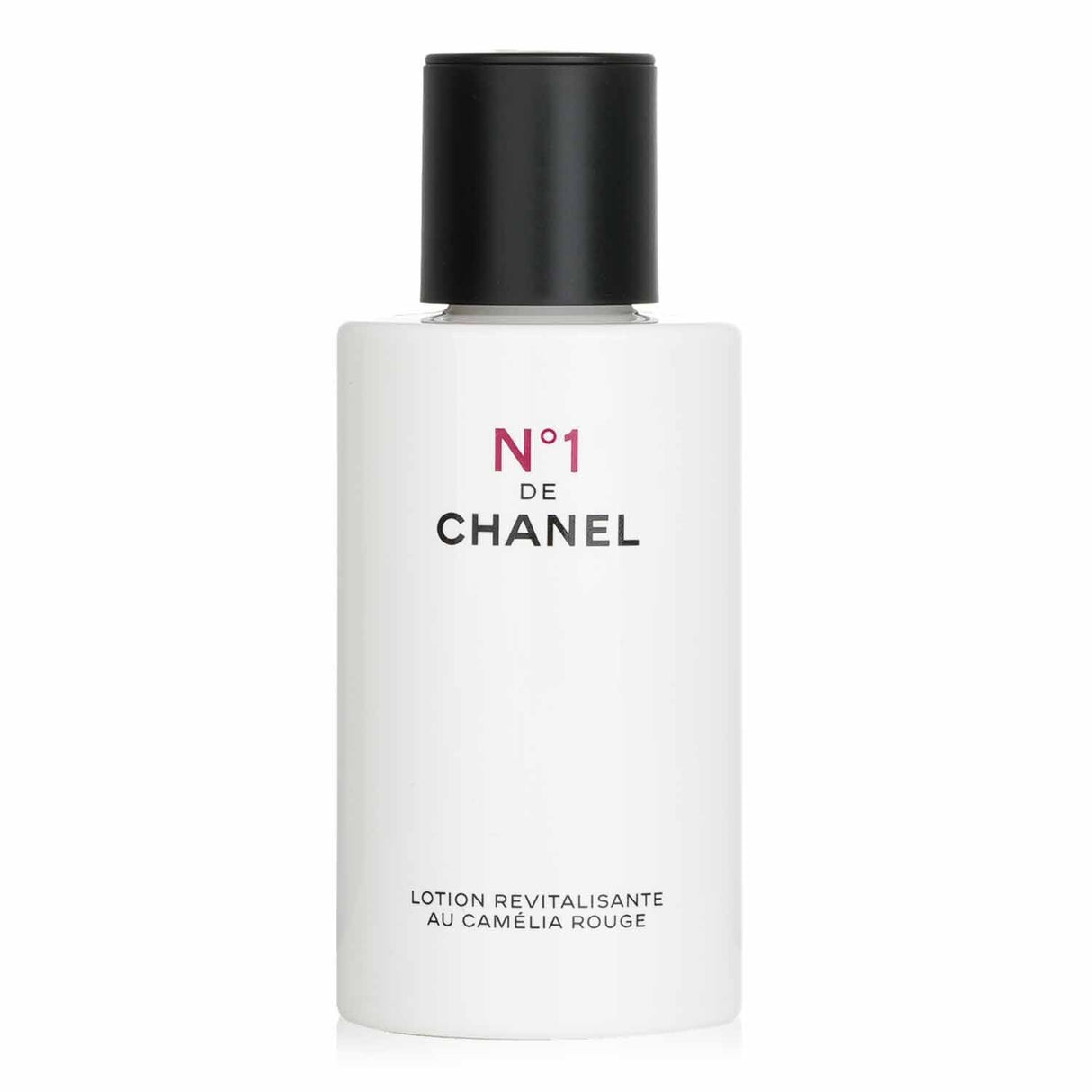 Chanel N°1 Red Camellia Revitalizing Lotion in a 150ml bottle, a lightweight toner for youthful, hydrated skin.