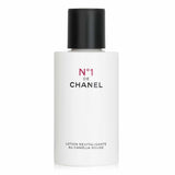 Chanel N°1 Red Camellia Revitalizing Lotion in a 150ml bottle, a lightweight toner for youthful, hydrated skin.