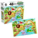 Puzzle - BMS - Safari Splash Jumbo Floor Puzzle