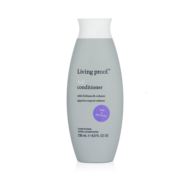 Lightweight, vegan conditioner for fuller, bouncy hair with shine; protects from damage and detangles easily.