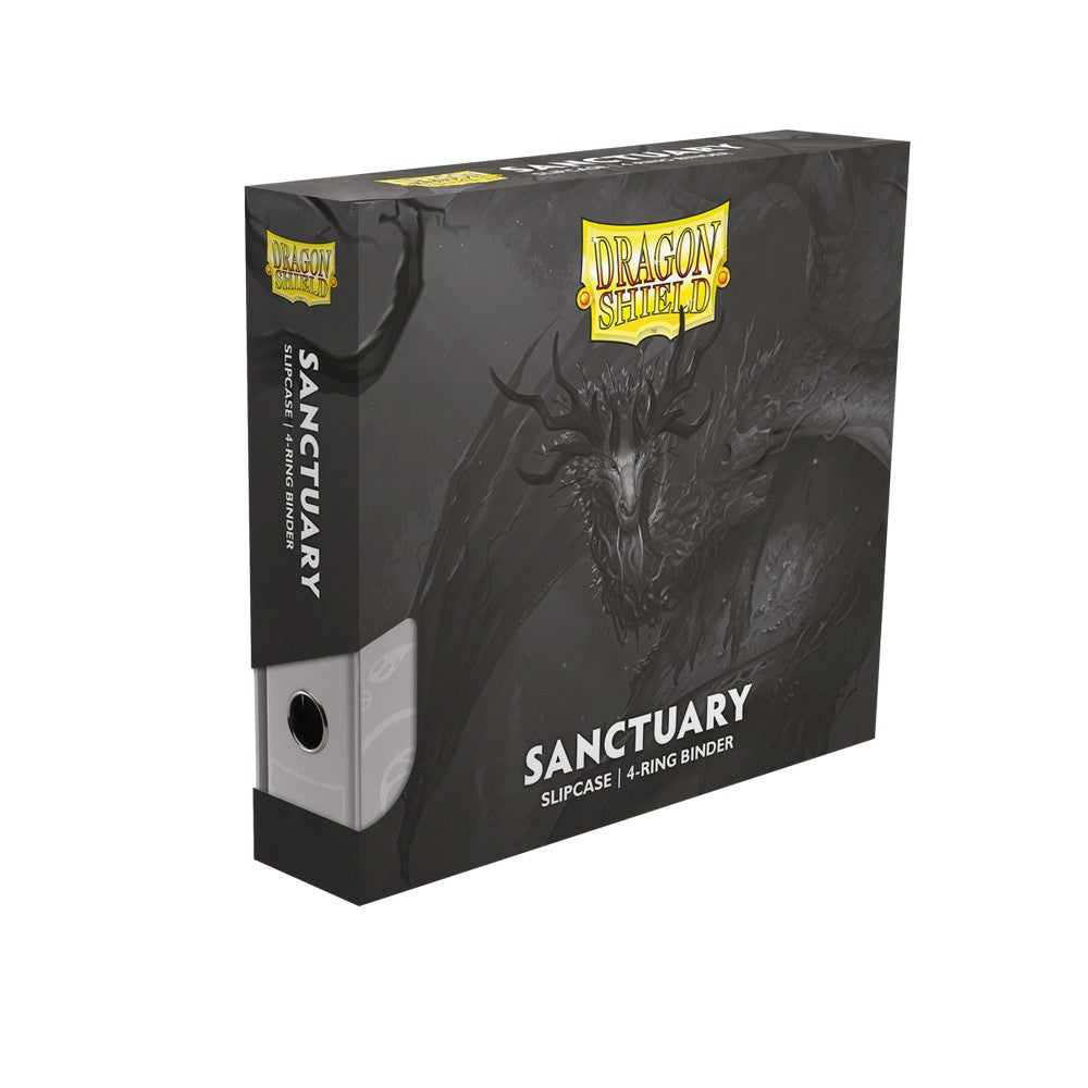 Dragon Shield: Sanctuary Slipcase Binder  - 4-Ring: White