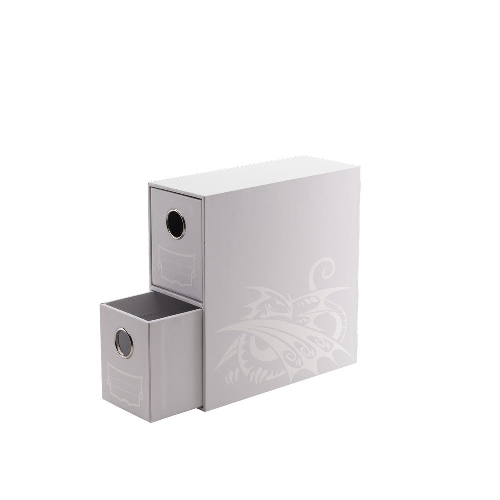 Dragon Shield: Fortress Card Drawers  - Vertical: Size 2  - White