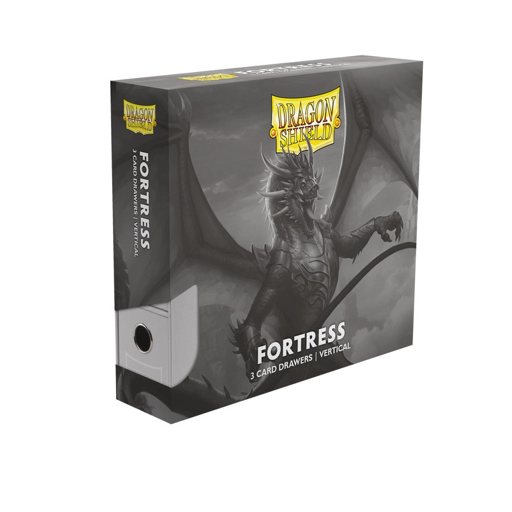 Dragon Shield: Fortress Card Drawers  - Vertical: Size 3XL  - White