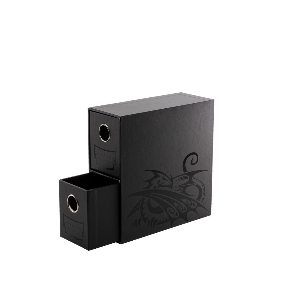 Dragon Shield: Fortress Card Drawers  - Vertical: Size 2  - Black