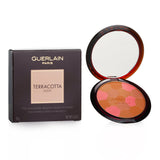 Guerlain Terracotta Light bronzer in #04 Deep Cool, lightweight with natural tones for a healthy sun-kissed glow.